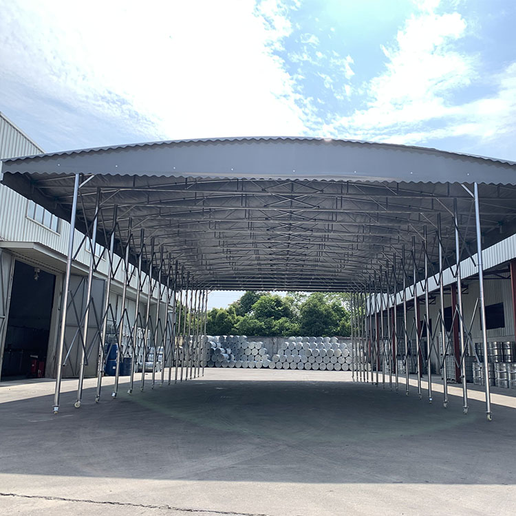 仙桃市电动/移动推拉棚