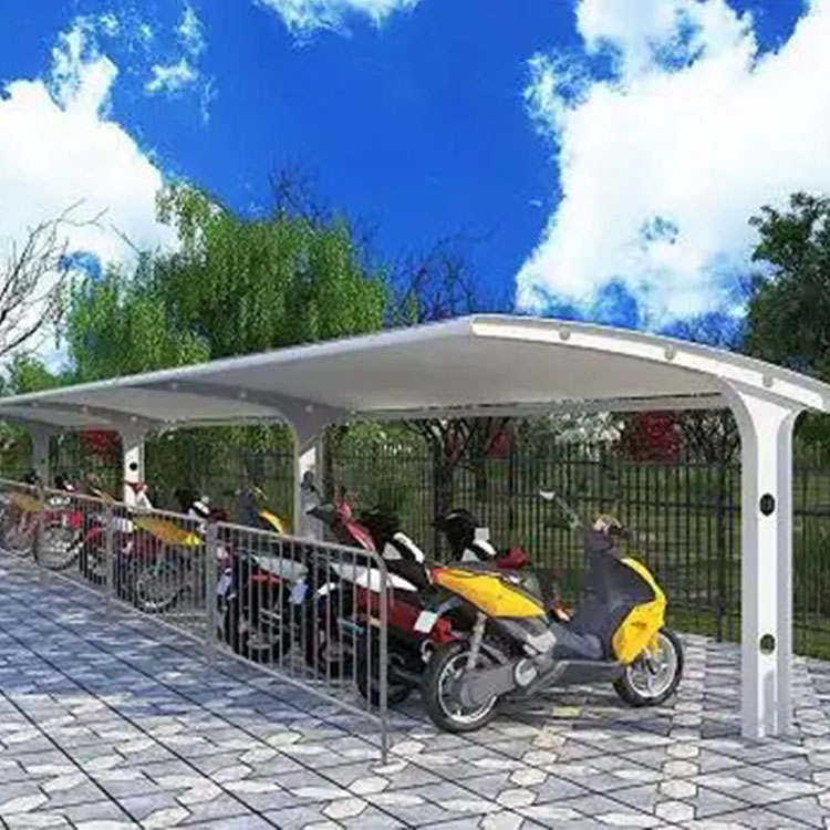 仙桃市膜结构电动车棚